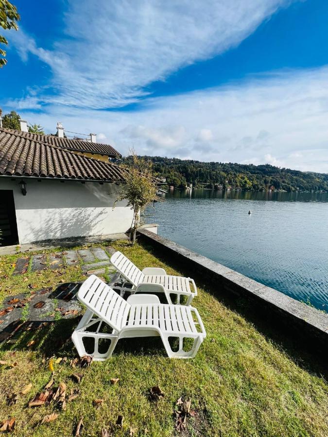 Lake View Cottage Beach Orta San Giulio Eksteriør billede