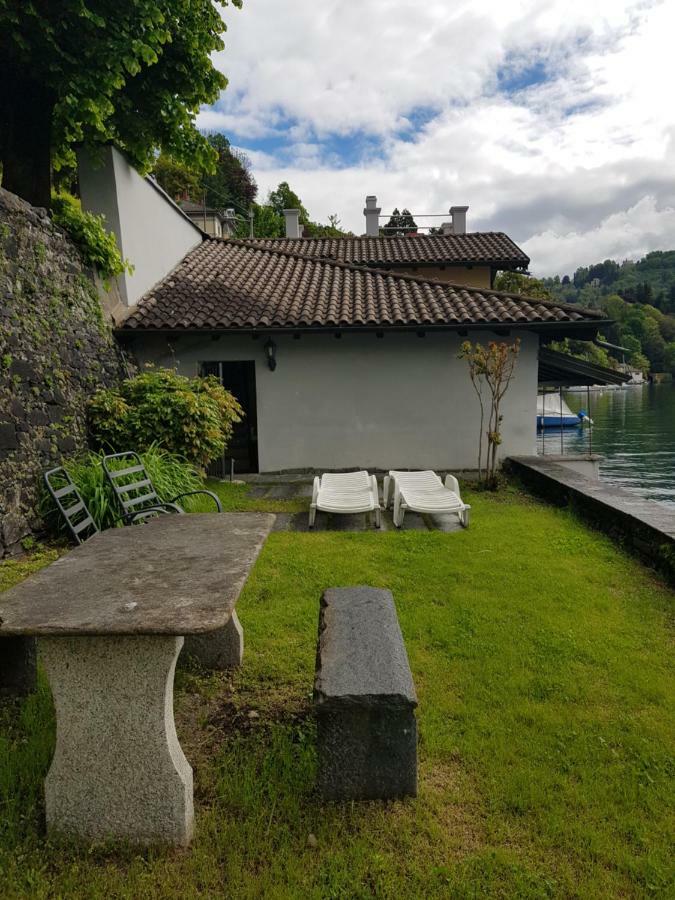 Lake View Cottage Beach Orta San Giulio Eksteriør billede